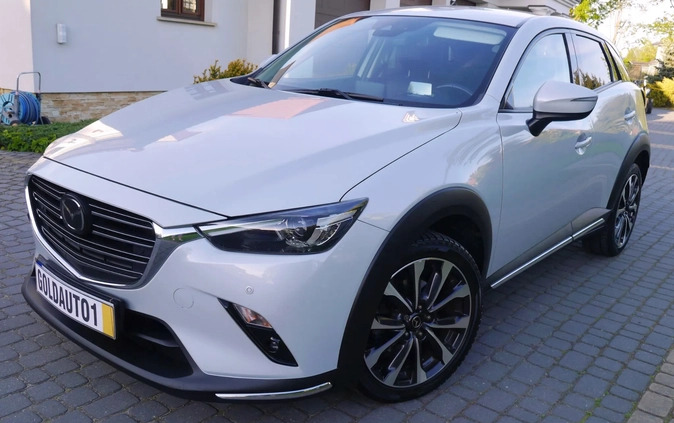 Mazda CX-3 cena 78900 przebieg: 116000, rok produkcji 2019 z Biała Podlaska małe 781